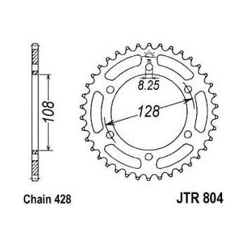 JT Sprockets JTR 804-45