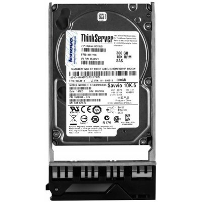 IBM Lenovo 300GB 10K 6Gb 2.5" SAS HDD, 03T7736 – Hledejceny.cz