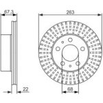 Brzdový kotouč BOSCH 0 986 479 480 (0986479480) – Zbozi.Blesk.cz