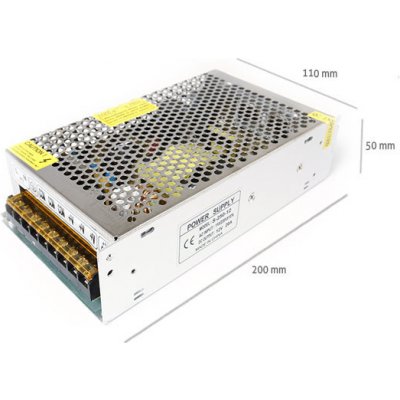 Napájecí zdroj pro LED pásky 20.8A 250W 12V DC plech – Zboží Mobilmania