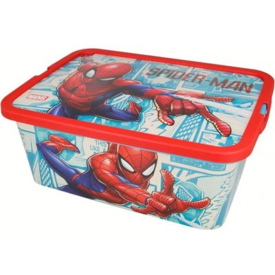 Stor Plastový box Spiderman 13L 02625 – Zbozi.Blesk.cz