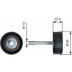 Vratná/vodicí kladka, klínový žebrový řemen GATES T36772 – Zboží Mobilmania