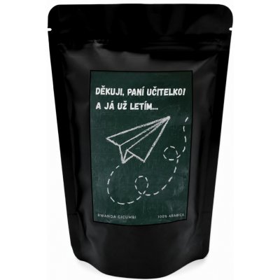 BotaCoffee Dárková káva pro učitele Rwanda Velmi jemně mletá český turek džezva 250 g – Zboží Dáma