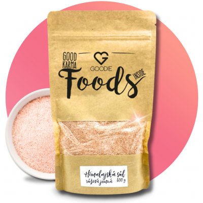 Goodie Himalájská sůl růžová jemná 400 g – Zboží Dáma