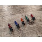 Ornex Vánoční žárovky náhradní 5V 0,120A 0,60W barevné – Sleviste.cz