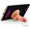 Žertovný předmět Stojánek na mobil ve tvaru penisu Lovetoy