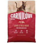 Carnilove Active Adult Cat All Breeds Sterilised LAMB & WILD BOAR 2 kg – Hledejceny.cz