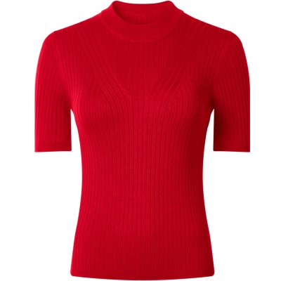 esmara Dámský úpletový svetr červená – Zboží Mobilmania