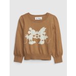 Gap & Disney Baby svetr hnědá – Zboží Dáma
