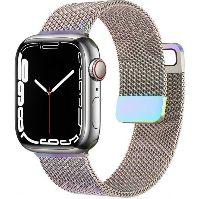 AW MILÁNSKÝ TAH pro Apple Watch - Magnetický - 7 barev Šířka uchycení řemínku: 38/40/41mm 7 Barev IR-AWMTH020 – Zboží Mobilmania
