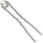 SALON Komplet Ozdoby do vlasů Vlásenka s perličkou 6mm - bílá 1ks – Zbozi.Blesk.cz