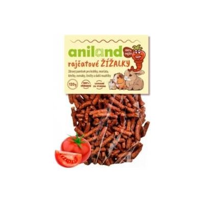 Aniland Zeleninové granule 100% Rajčatové Žížalky 120 g – Hledejceny.cz
