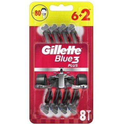 Gillette Blue3 Plus 8 ks – Hledejceny.cz