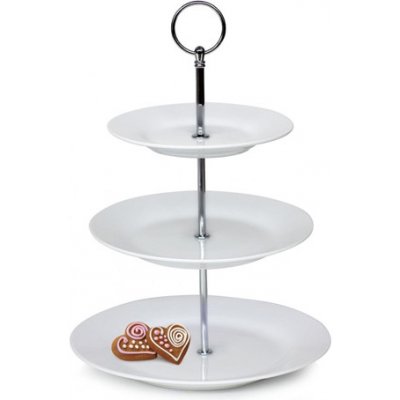 Banquet Stojan na cukroví 22,5cm 19cm 15,5cm – Zboží Mobilmania