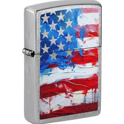 Benzínový ZIPPO Painted Flag Design – Hledejceny.cz