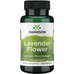 Swanson Lavender Flower Extract Květ levandule 400 mg 60 kapslí – Hledejceny.cz