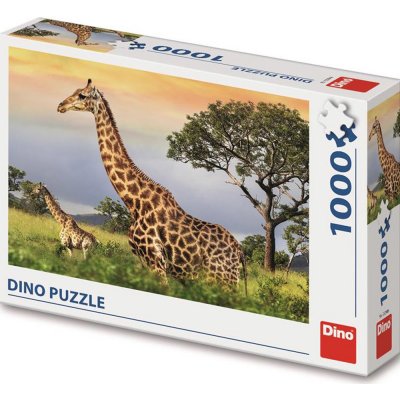 Dino Žirafia rodina 1000 dílků – Zboží Mobilmania