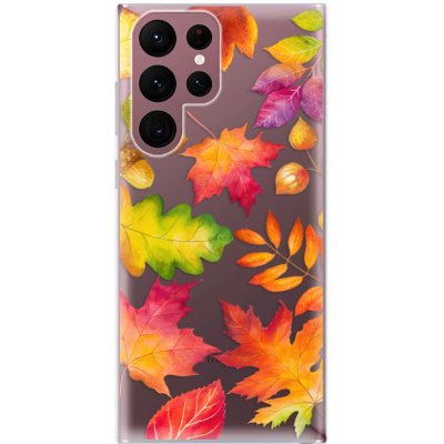 Pouzdro iSaprio - Autumn Leaves 01 Samsung Galaxy S22 Ultra 5G – Hledejceny.cz
