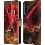 Pouzdro HEAD CASE Samsung Galaxy A13 5G - Anne Stokes - Drak na stráži – Zboží Mobilmania