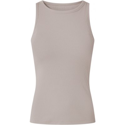 esmara dámský vroubkovaný top s podprsenkou šedohnědá – Zbozi.Blesk.cz