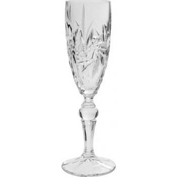 Bohemia Jihlava PINWHEEL sklenice na sekt 6 x 180 ml