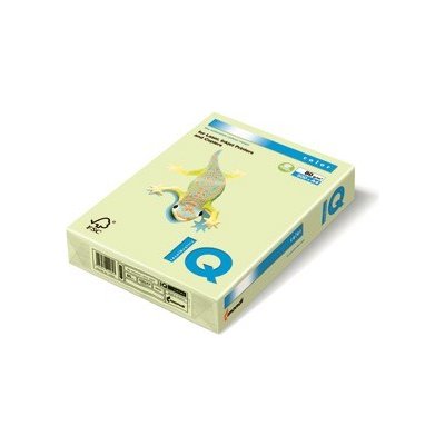 Barevné papíry IQ Color GN27 A4 160 g světle zelená balení 250 lst. – Sleviste.cz