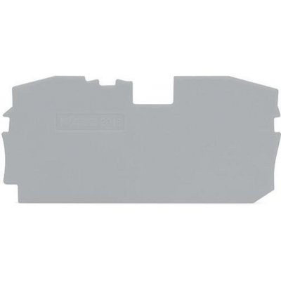 WAGO 2002-1091 zakončovací deska šedá 100 ks – Sleviste.cz