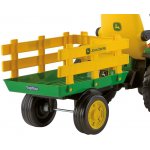 Peg-Pérego John Deere Ground Force traktor s vlečkou 12V zelená – Hledejceny.cz