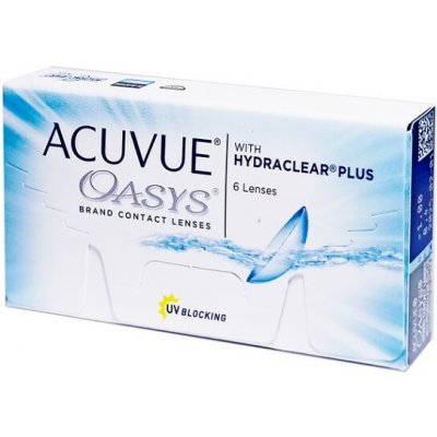 Johnson & Johnson Acuvue Oasys Plus dvoutýdenní 6 čoček – Hledejceny.cz