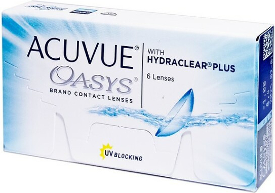 Johnson & Johnson Acuvue Oasys Plus dvoutýdenní 6 čoček