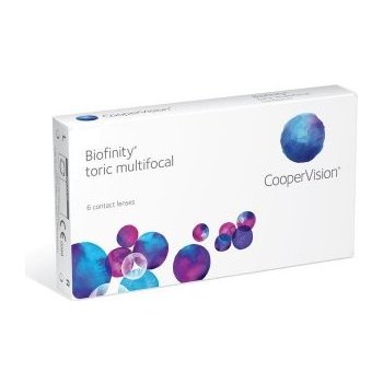 Cooper Vision Biofinity Toric Multifocal 6 čoček
