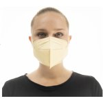 Nanolion Mask ultratenký nanorespirátor supreme protection FFP2 Béžový 5 ks – HobbyKompas.cz