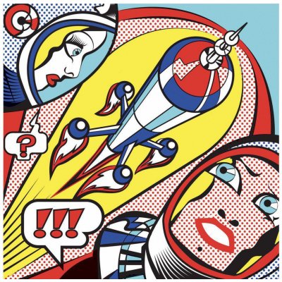 DJECO Inspirováno Roy Lichtenstein Omalovánky