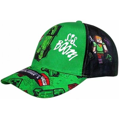 Minecraft Creeper Boom zelená – Sleviste.cz