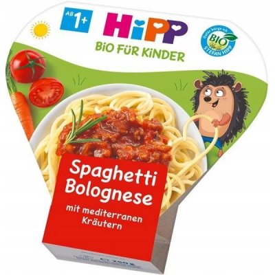 Hipp DĚT.TĚST. Bio Boloňské špagety 250 g – Hledejceny.cz
