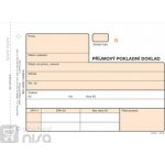 Optys 1082 Příjmový pokladní doklad A6 samopropisovací 3x25 listů – Hledejceny.cz