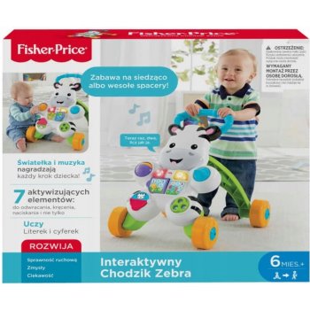 Fisher Price Zebra vícebarevná