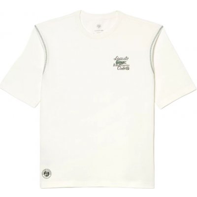 Lacoste Sport Roland Garros Club Edition Logo T-Shirt white – Hledejceny.cz