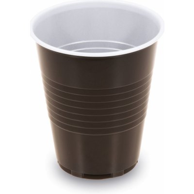 Automatový kelímek hnědobílý 015 l PS Ø 70 mm 73265 – Zboží Dáma