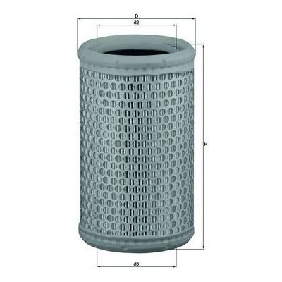 Vzduchový filtr KNECHT LX 646/1 – Hledejceny.cz