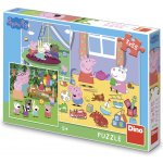 Dino PEPPA PIG na prázdniny 3 x 55 dílků – Hledejceny.cz