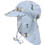 LÄSSIG klobouček SUN PROTECTION FLAP HAT Crocodile Sky Blue – Zboží Mobilmania