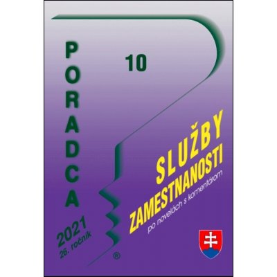 Poradca 10/2021–Zákon o službách zamestnanosti s komentárom – Hledejceny.cz