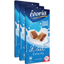 Ivoria Mléčná čokoláda 3x100 g