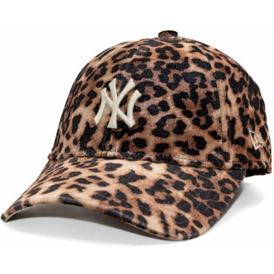 New Era MLB Womens Leo Velour 9FORTY NY Yankees Brown / Cream – Zboží Dáma