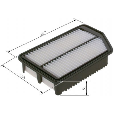Vzduchový filtr BOSCH F 026 400 481 (F026400481) – Hledejceny.cz