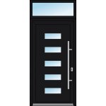OknaDvereNaMiru.cz Vchodové dveře STYL 2002 + Nadsvětlík 90 x 220 cm – Hledejceny.cz