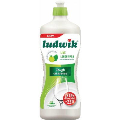 Ludwik tekutý prostředek na nádobí Limetka a citron 900 ml – Zboží Mobilmania