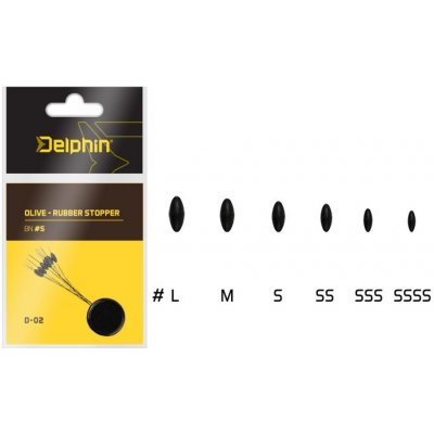 Delphin Zarážka Olive Rubber stopper S – Sleviste.cz
