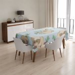 Sablio Ubrus Lenochodi na větvi 90x90 cm – Zboží Dáma